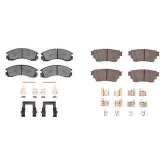 DFC® - 4000 HybriDynamic Hybrid Front and Rear Brake Pad Set
