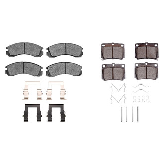 DFC® - 4000 HybriDynamic Hybrid Front and Rear Brake Pad Set