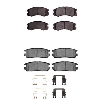 DFC® - 4000 HybriDynamic Hybrid Front and Rear Brake Pad Set