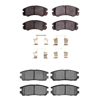 DFC® - 4000 HybriDynamic Hybrid Front and Rear Brake Pad Set
