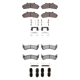 DFC® - 4000 HybriDynamic Hybrid Front and Rear Brake Pad Set