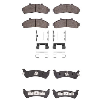 DFC® - 4000 HybriDynamic Hybrid Front and Rear Brake Pad Set