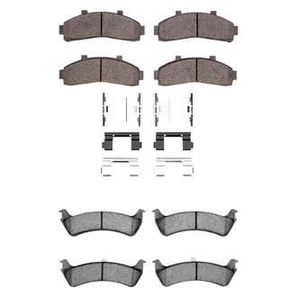 DFC® - 4000 HybriDynamic Hybrid Front and Rear Brake Pad Set