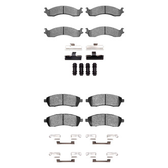 DFC® - 4000 HybriDynamic Hybrid Front and Rear Brake Pad Set