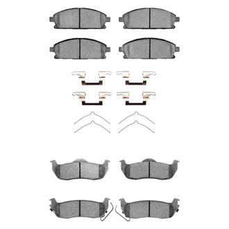 DFC® - 4000 HybriDynamic Hybrid Front and Rear Brake Pad Set