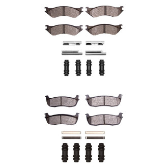 DFC® - 4000 HybriDynamic Hybrid Front and Rear Brake Pad Set