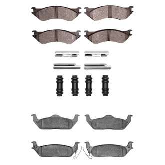 DFC® - 4000 HybriDynamic Hybrid Front and Rear Brake Pad Set