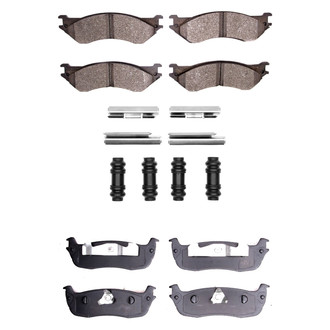 DFC® - 4000 HybriDynamic Hybrid Front and Rear Brake Pad Set