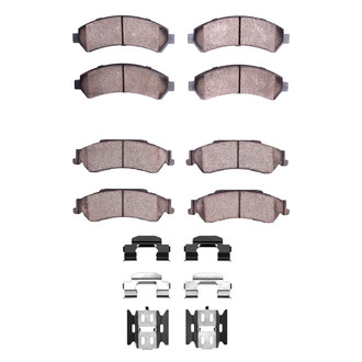 DFC® - 4000 HybriDynamic Hybrid Front and Rear Brake Pad Set
