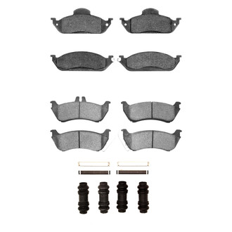 DFC® - 4000 HybriDynamic Hybrid Front and Rear Brake Pad Set