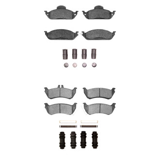 DFC® - 4000 HybriDynamic Hybrid Front and Rear Brake Pad Set