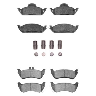 DFC® - 4000 HybriDynamic Hybrid Front and Rear Brake Pad Set