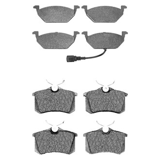 DFC® - 4000 HybriDynamic Hybrid Front and Rear Brake Pad Set