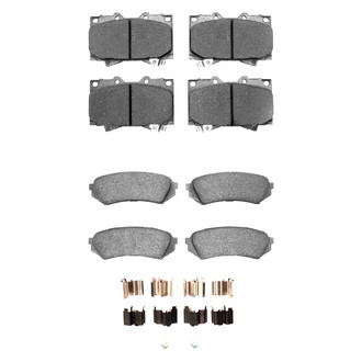 DFC® - 4000 HybriDynamic Hybrid Front and Rear Brake Pad Set