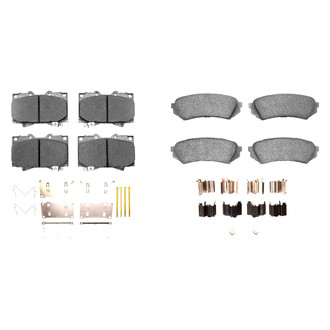DFC® - 4000 HybriDynamic Hybrid Front and Rear Brake Pad Set