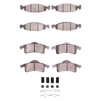DFC® - 4000 HybriDynamic Hybrid Front and Rear Brake Pad Set