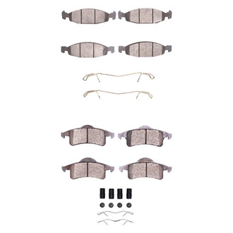 DFC® - 4000 HybriDynamic Hybrid Front and Rear Brake Pad Set