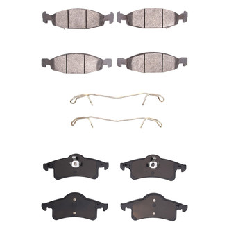DFC® - 4000 HybriDynamic Hybrid Front and Rear Brake Pad Set