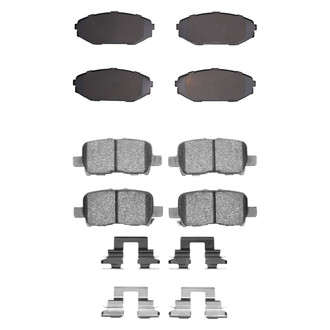 DFC® - 4000 HybriDynamic Hybrid Front and Rear Brake Pad Set