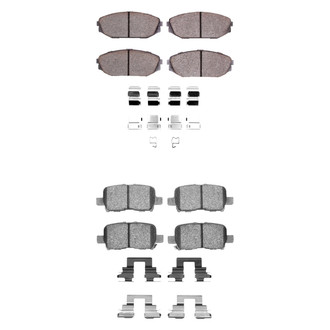 DFC® - 4000 HybriDynamic Hybrid Front and Rear Brake Pad Set