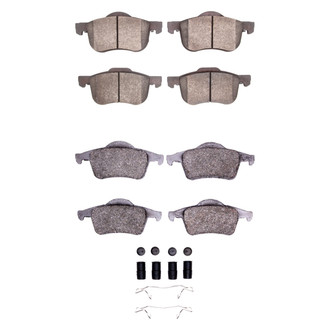 DFC® - 4000 HybriDynamic Hybrid Front and Rear Brake Pad Set