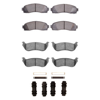 DFC® - 4000 HybriDynamic Hybrid Front and Rear Brake Pad Set