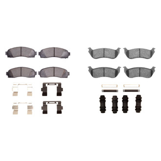 DFC® - 4000 HybriDynamic Hybrid Front and Rear Brake Pad Set
