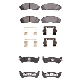 DFC® - 4000 HybriDynamic Hybrid Front and Rear Brake Pad Set