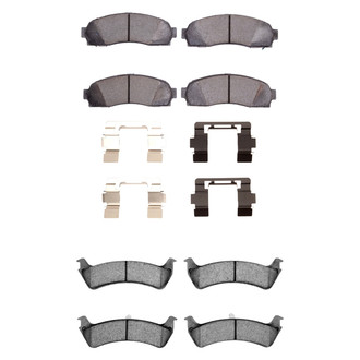 DFC® - 4000 HybriDynamic Hybrid Front and Rear Brake Pad Set