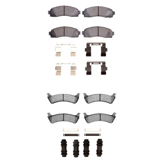 DFC® - 4000 HybriDynamic Hybrid Front and Rear Brake Pad Set