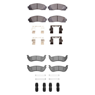 DFC® - 4000 HybriDynamic Hybrid Front and Rear Brake Pad Set