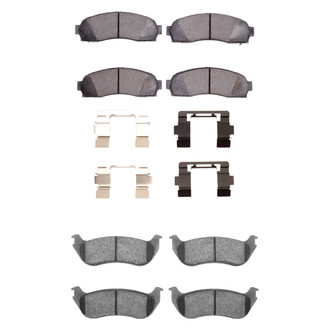 DFC® - 4000 HybriDynamic Hybrid Front and Rear Brake Pad Set