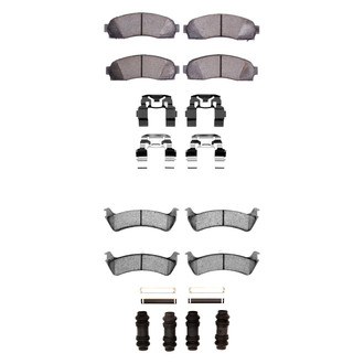 DFC® - 4000 HybriDynamic Hybrid Front and Rear Brake Pad Set