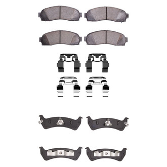DFC® - 4000 HybriDynamic Hybrid Front and Rear Brake Pad Set