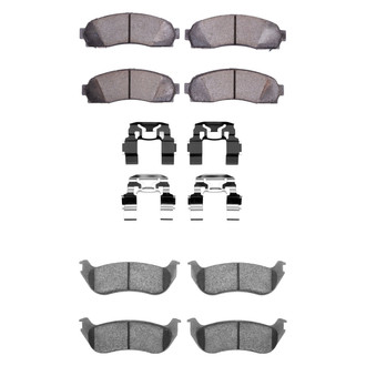 DFC® - 4000 HybriDynamic Hybrid Front and Rear Brake Pad Set