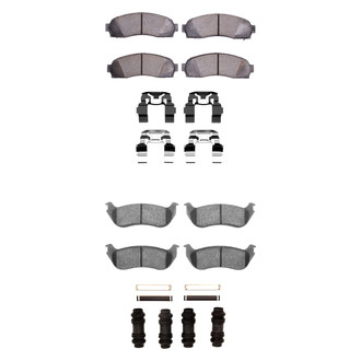 DFC® - 4000 HybriDynamic Hybrid Front and Rear Brake Pad Set