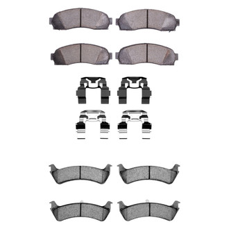 DFC® - 4000 HybriDynamic Hybrid Front and Rear Brake Pad Set