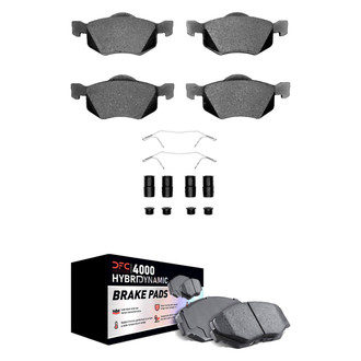 DFC® - 4000 HybriDynamic Hybrid Front and Rear Brake Pad Set