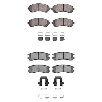 DFC® - 4000 HybriDynamic Hybrid Front and Rear Brake Pad Set