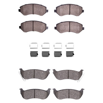 DFC® - 4000 HybriDynamic Hybrid Front and Rear Brake Pad Set