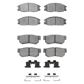 DFC® - 4000 HybriDynamic Hybrid Front and Rear Brake Pad Set