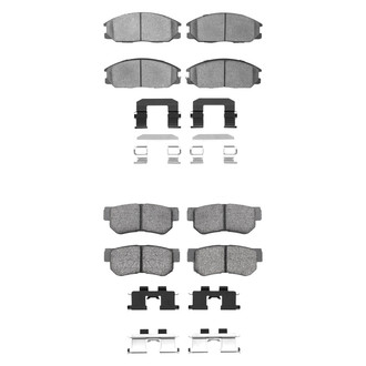 DFC® - 4000 HybriDynamic Hybrid Front and Rear Brake Pad Set