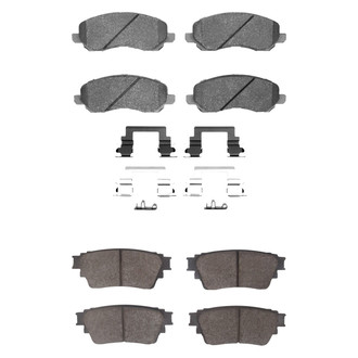 DFC® - 4000 HybriDynamic Hybrid Front and Rear Brake Pad Set