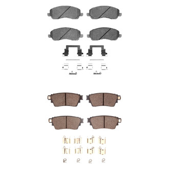 DFC® - 4000 HybriDynamic Hybrid Front and Rear Brake Pad Set