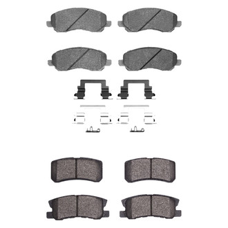 DFC® - 4000 HybriDynamic Hybrid Front and Rear Brake Pad Set