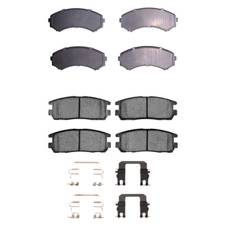 DFC® - 4000 HybriDynamic Hybrid Front and Rear Brake Pad Set
