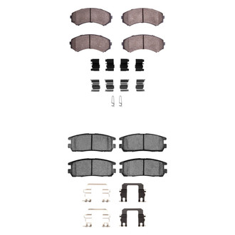 DFC® - 4000 HybriDynamic Hybrid Front and Rear Brake Pad Set