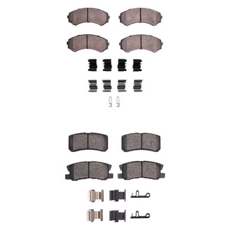 DFC® - 4000 HybriDynamic Hybrid Front and Rear Brake Pad Set