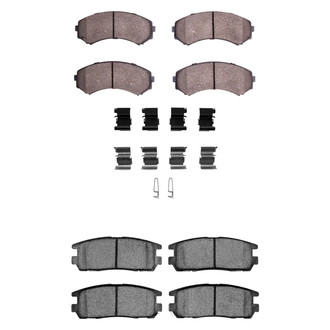 DFC® - 4000 HybriDynamic Hybrid Front and Rear Brake Pad Set