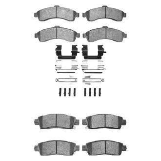 DFC® - 4000 HybriDynamic Hybrid Front and Rear Brake Pad Set